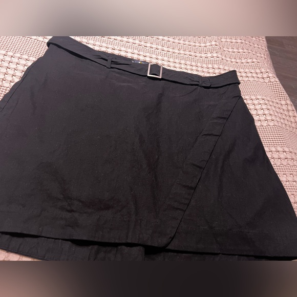 Anthropologie Maeve Buckle Miniskirt - Picture 3 of 4